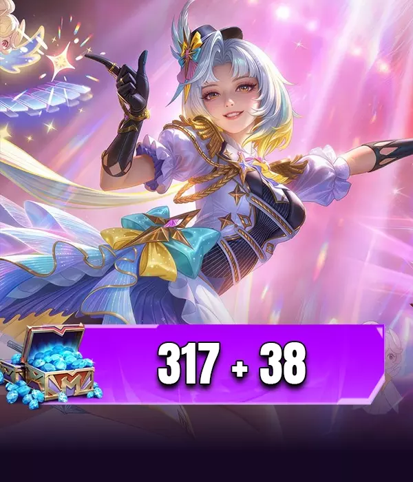 Mobile Legends 317 + 38 Elmas
