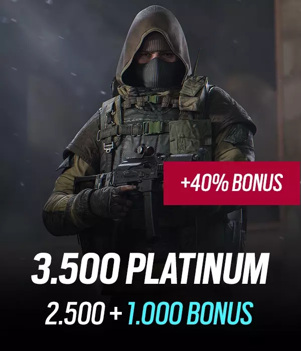 Rainbow Six Mobile 3500 Platinum