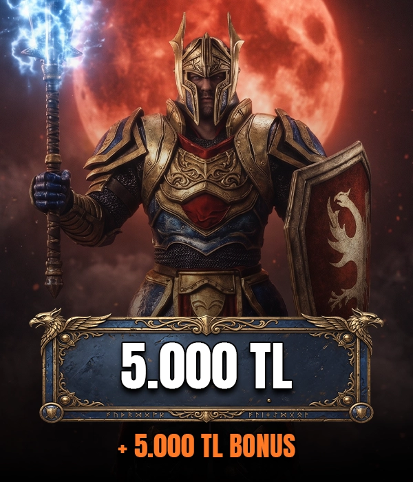 SimurgameKO 5000+5000TL Bakiye