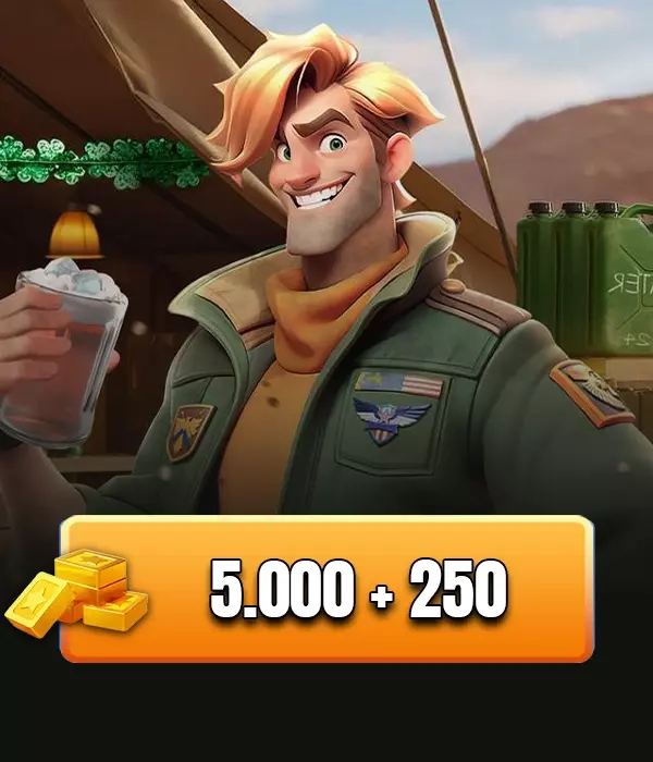 Last War Survival 5000 + 250 Gold
