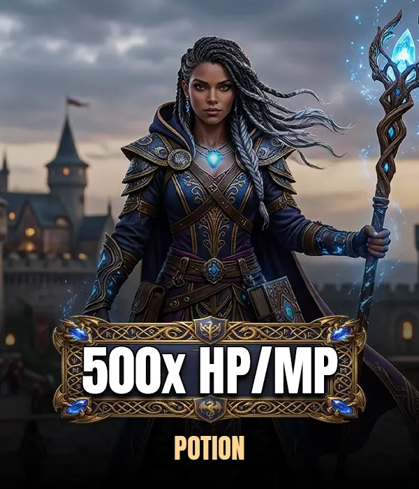 500x HP&MP Potion