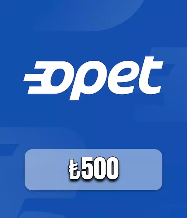 Opet Akaryakıt Çeki 500 TL