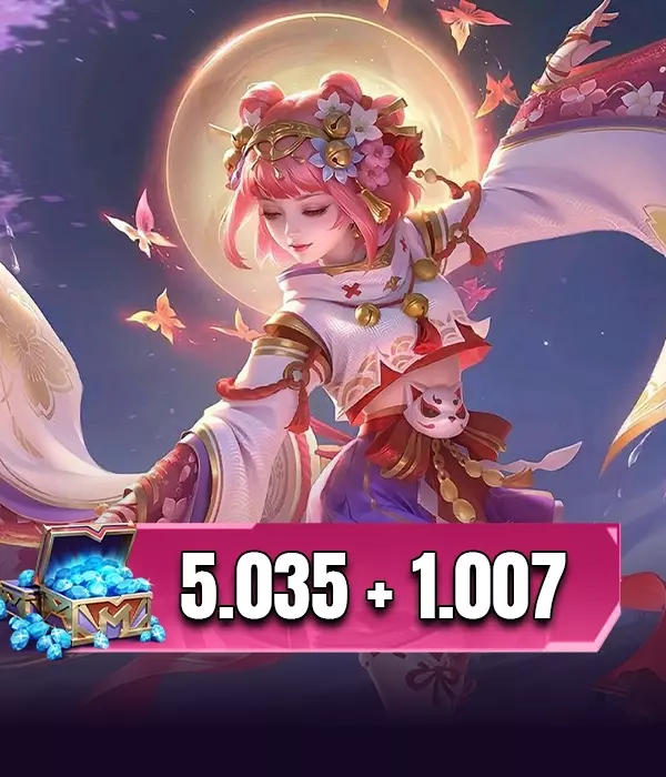 Mobile Legends 5035 + 1007  Elmas