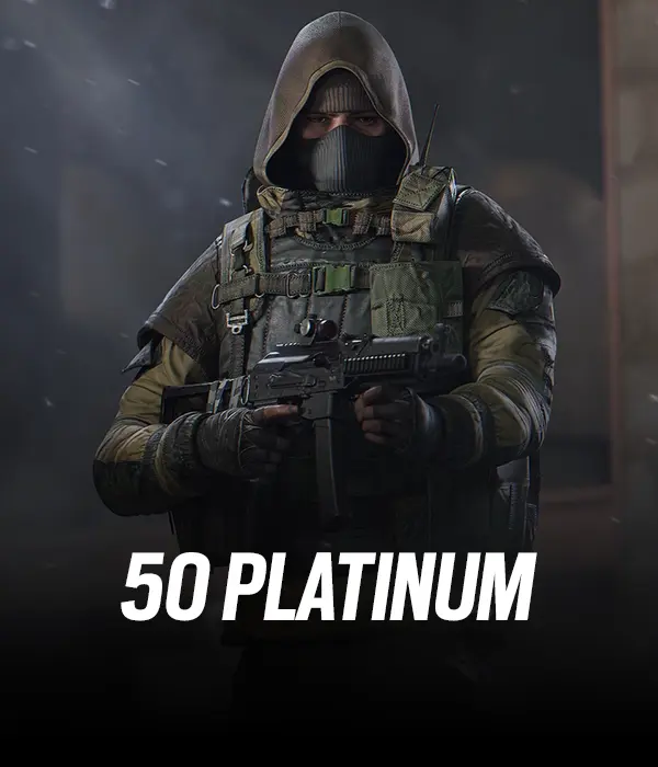 Rainbow Six Mobile 50 Platinum