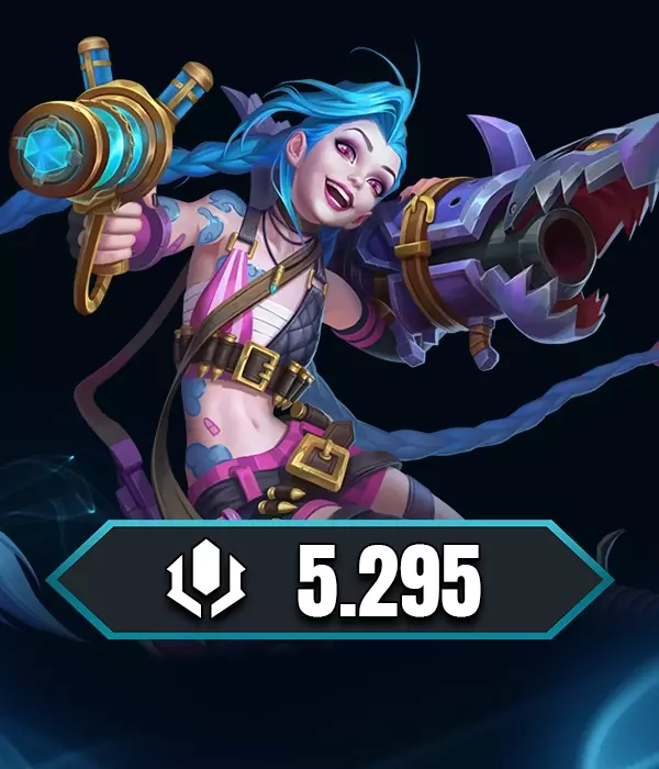 League Of Legends 5295 RP