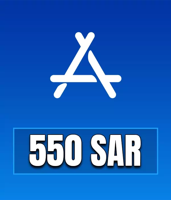 App Store & iTunes Gift Card 550 SR