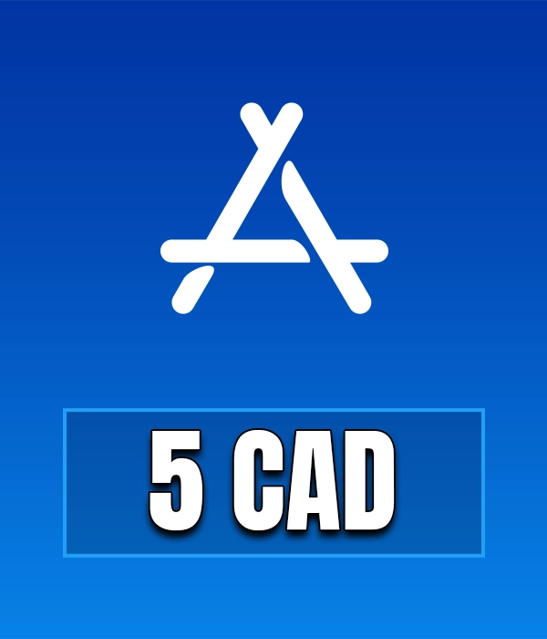App Store & iTunes Gift Card 5 CAD