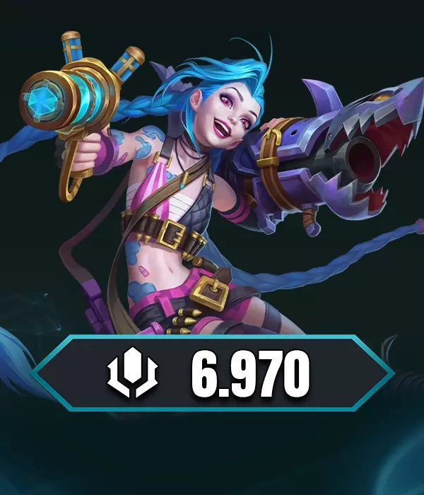 League Of Legends 6970 RP