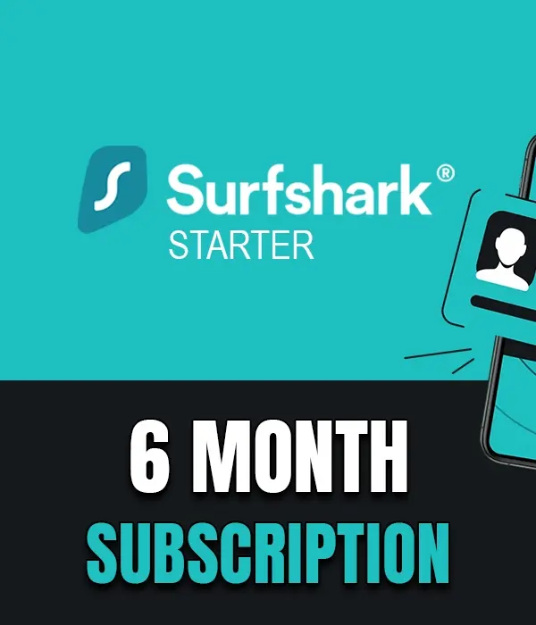Surfshark Starter - 6 Month Subscription