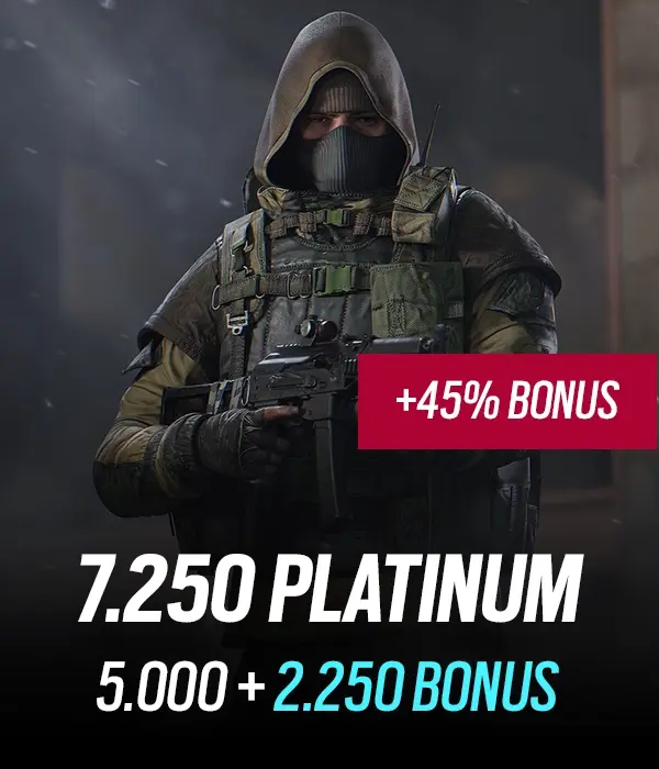 Rainbow Six Mobile 7250 Platinum