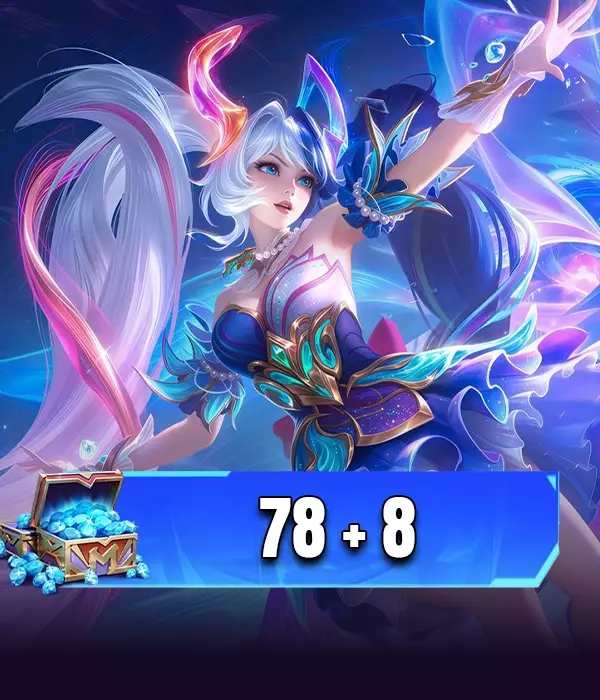Mobile Legends 78 + 8 Elmas