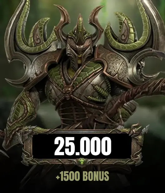 Rise Online World Mobile 25.000 + 1500 Bonus Cash