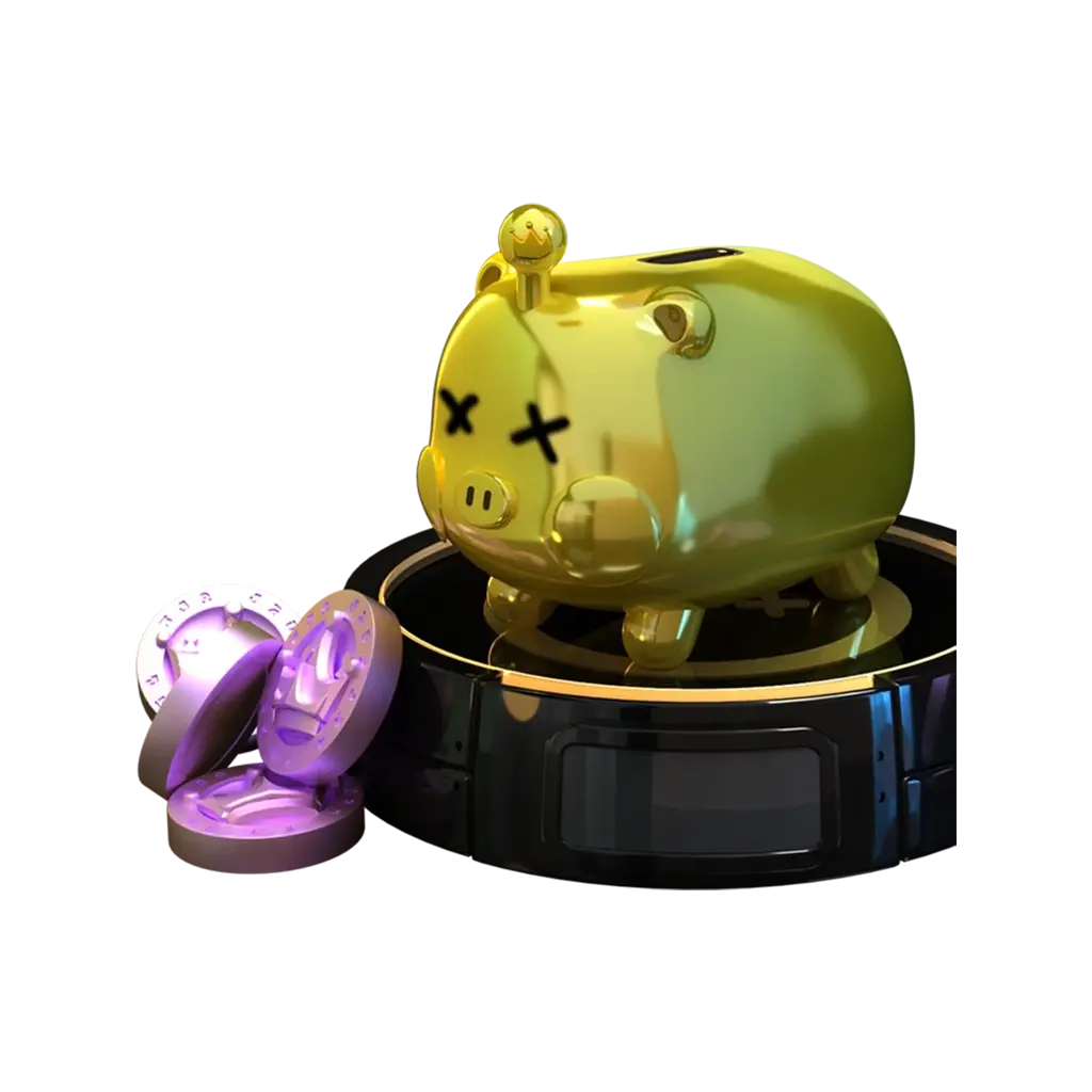 Iris Coin Jar