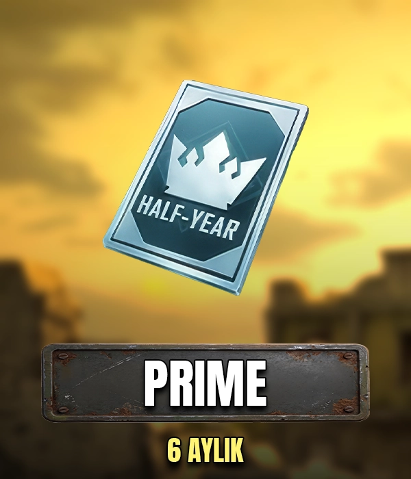 Pubg Mobile Prime (6 Aylık)