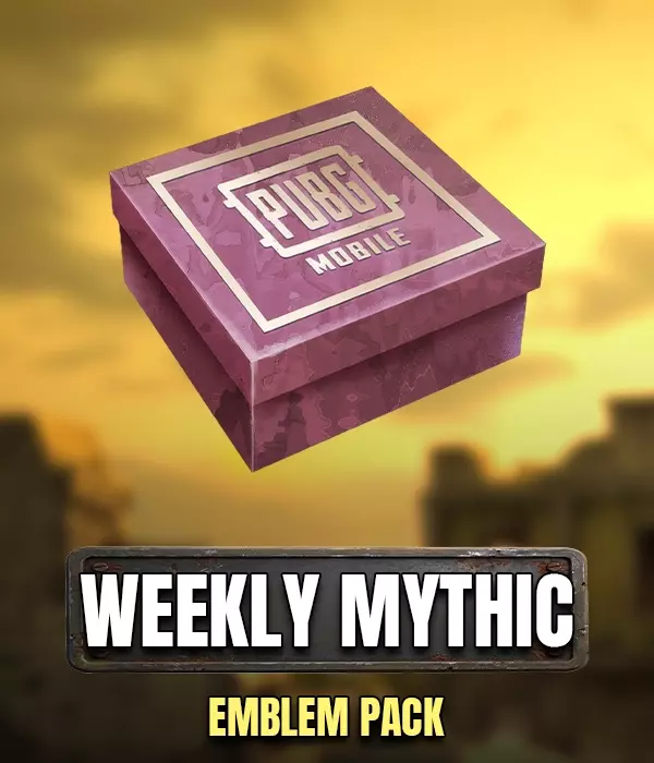 Pubg Mobile Weekly Mythic Emblem Value Pack