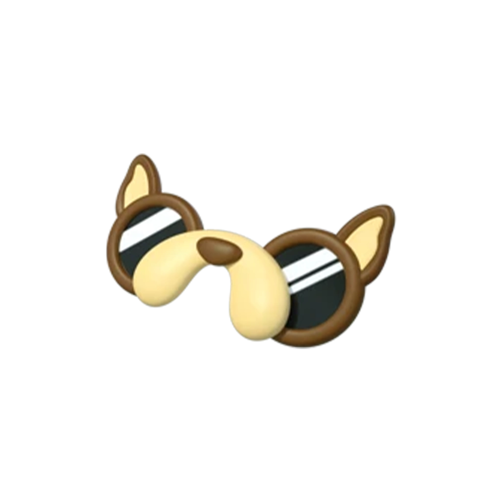 Accessory "Puppy Glasses"