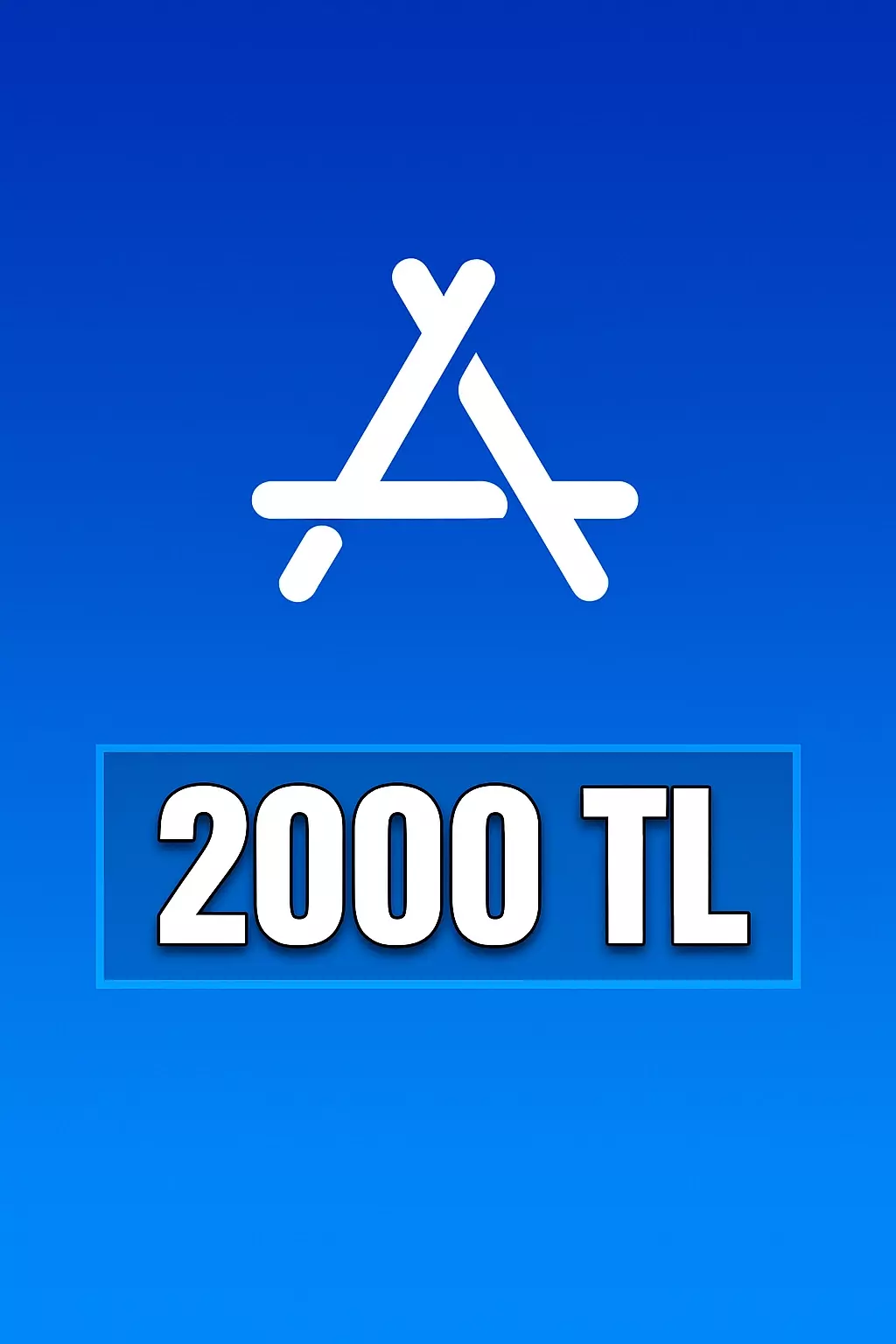 Apple Store & İtunes Hediye Kartı 2000 TL