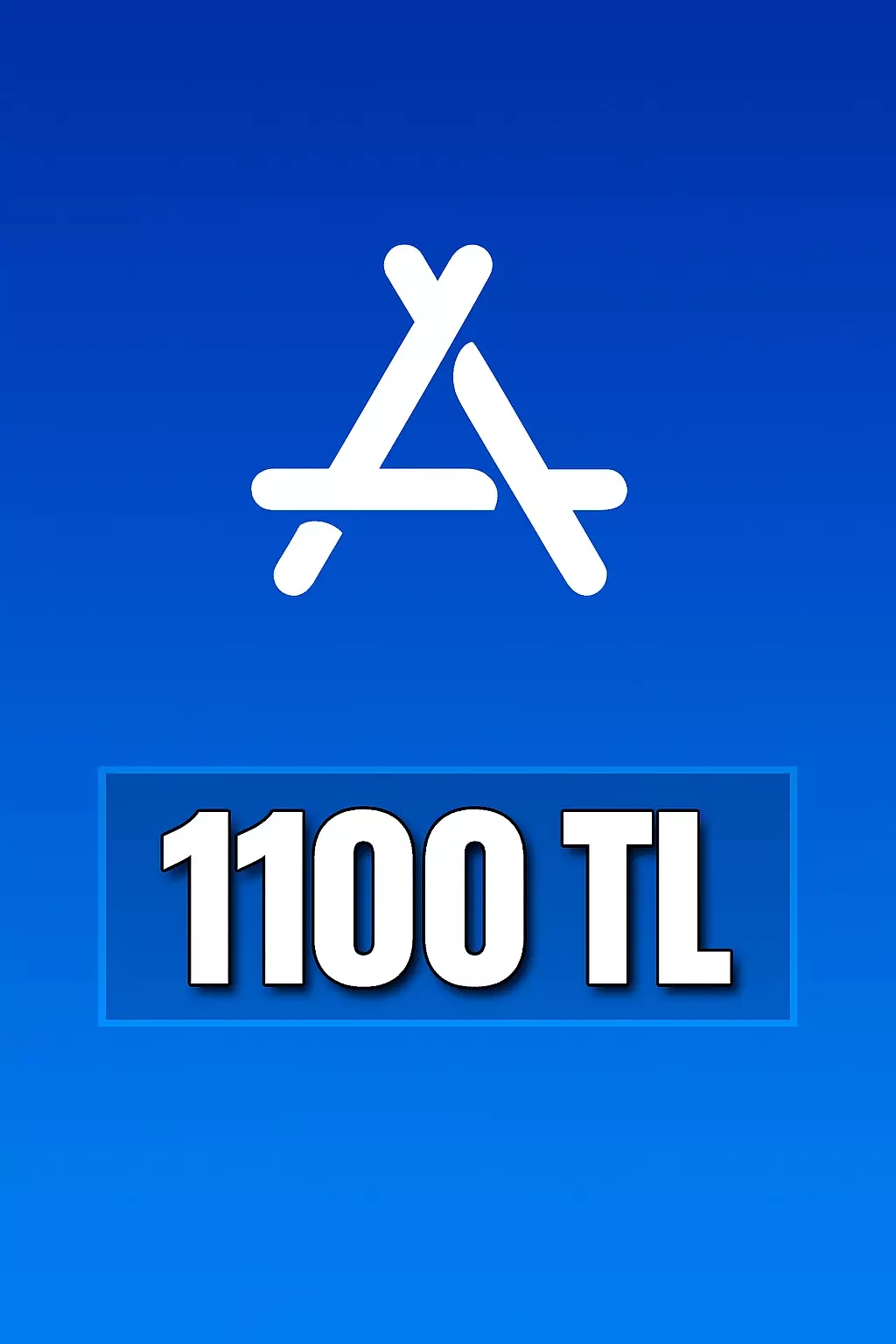 Apple Store & İtunes Hediye Kartı 1100 TL