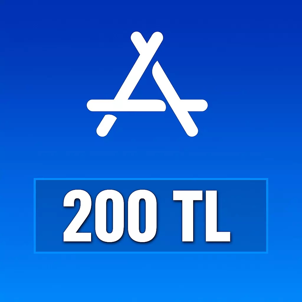 Apple Store & İtunes Hediye Kartı 200 TL