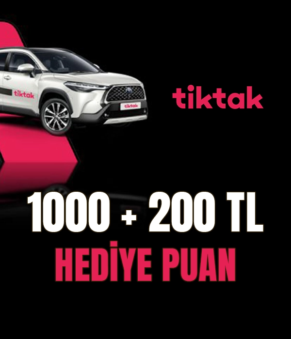 1000+200 TL Hediye Puan