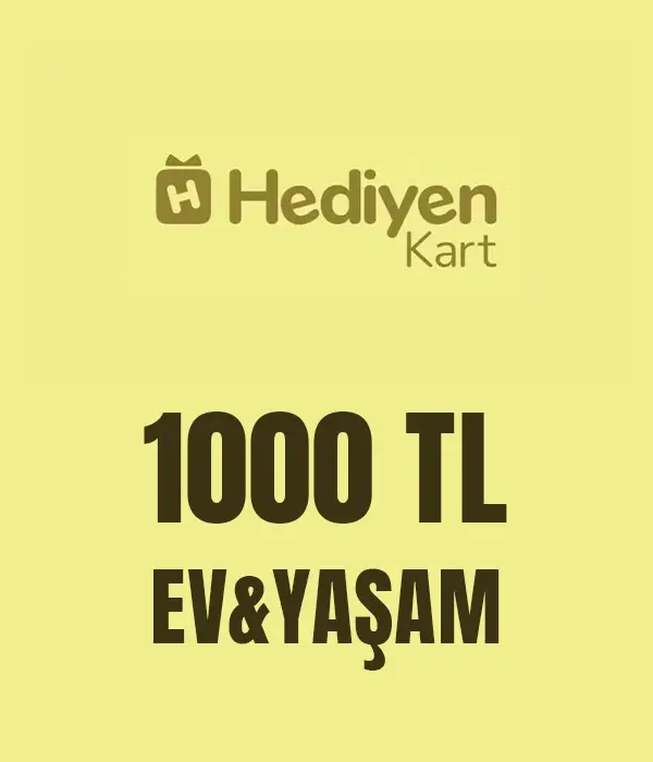 1000 TL Ev&Yaşam