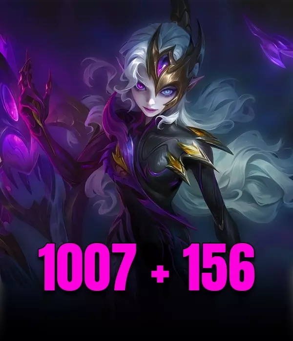 Mobile Legends 1007 + 156  Elmas