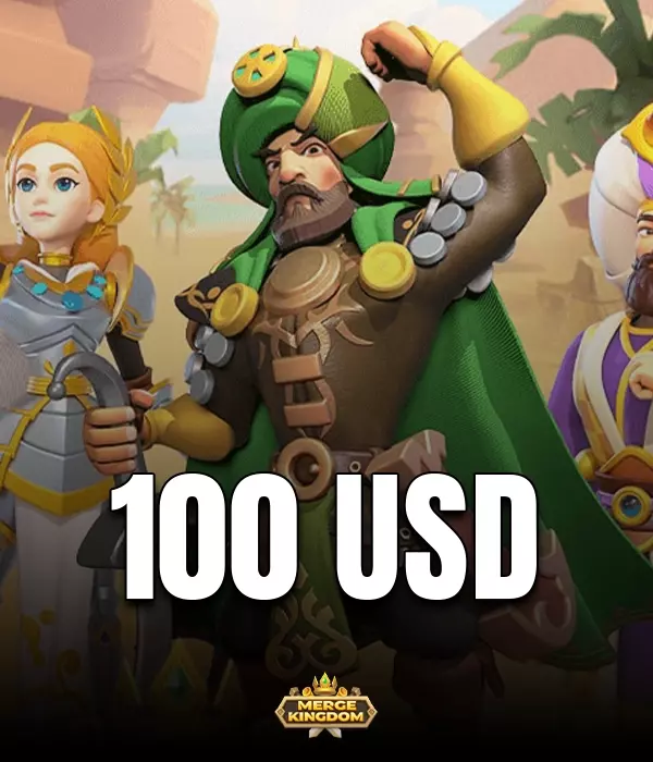 Merge Kingdom Warlords $100
