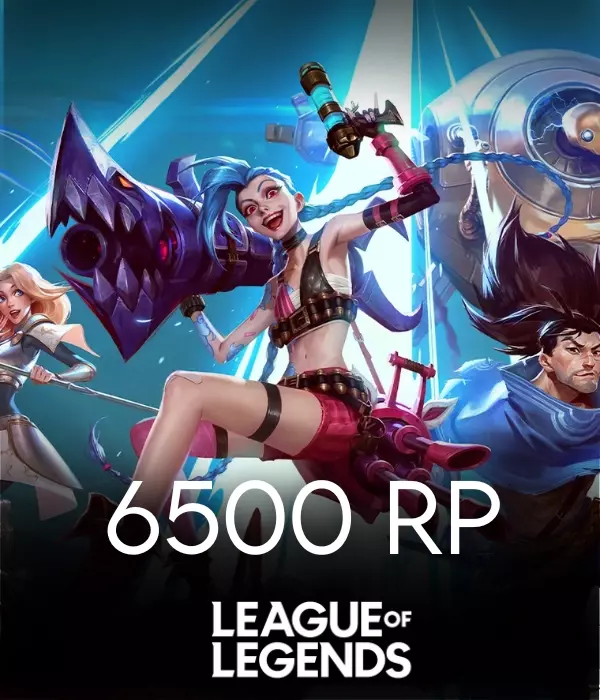 League Of Legends 6500 RP