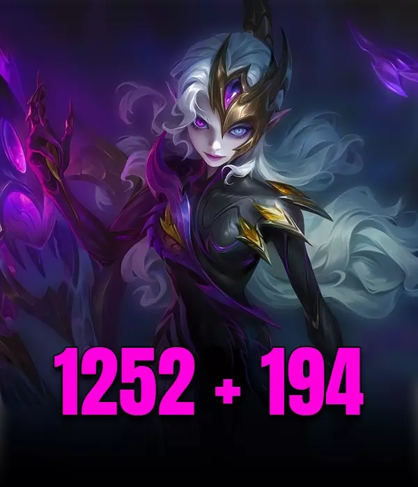 Mobile Legends 1252 + 194 Elmas