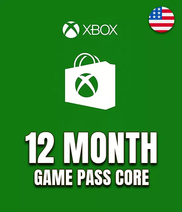 Xbox Game Pass Core12 Month USA