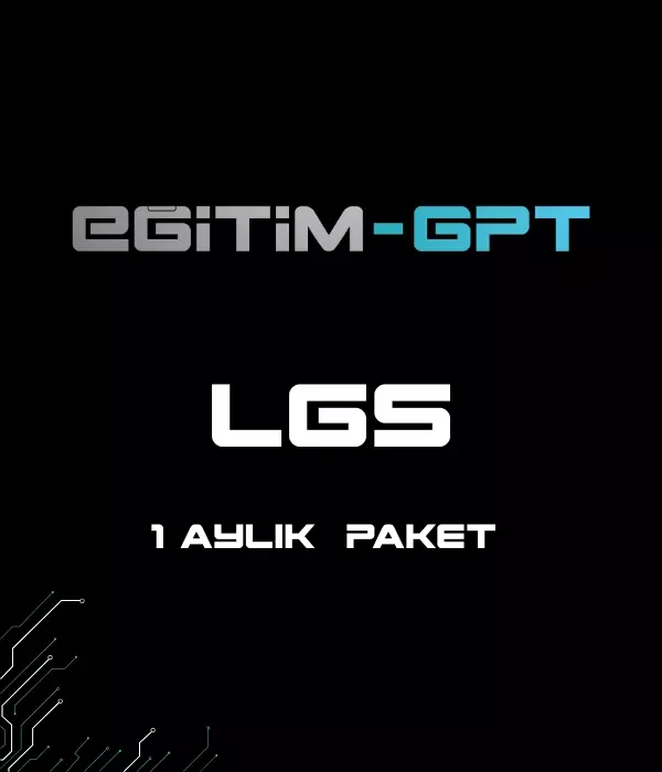 EğitimGPT LGS 1 AYLIK PAKET