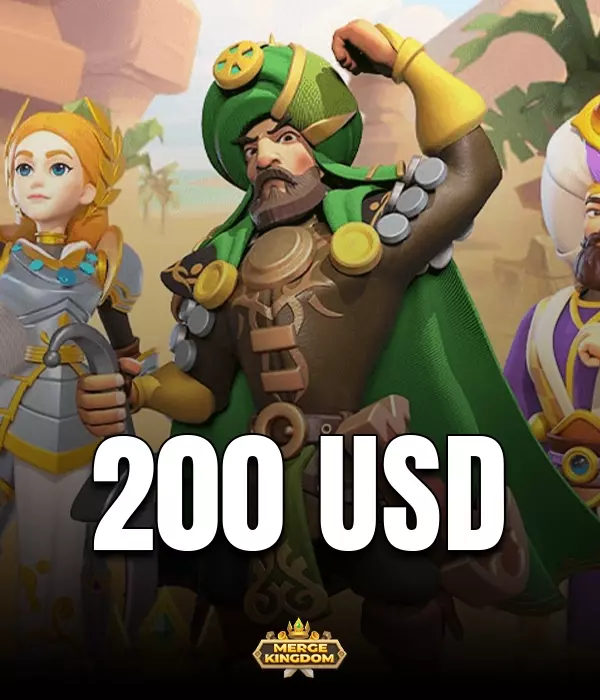Merge Kingdom Warlords $200