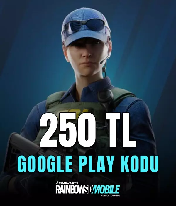 Rainbow Six Mobile 250 TL Google Play Hediye Kodu