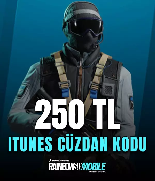 Rainbow Six Mobile 250 TL App Store & iTunes Hediye Kartı