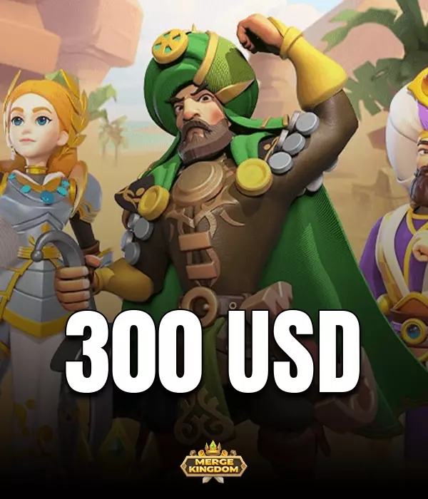 Merge Kingdom Warlords $300