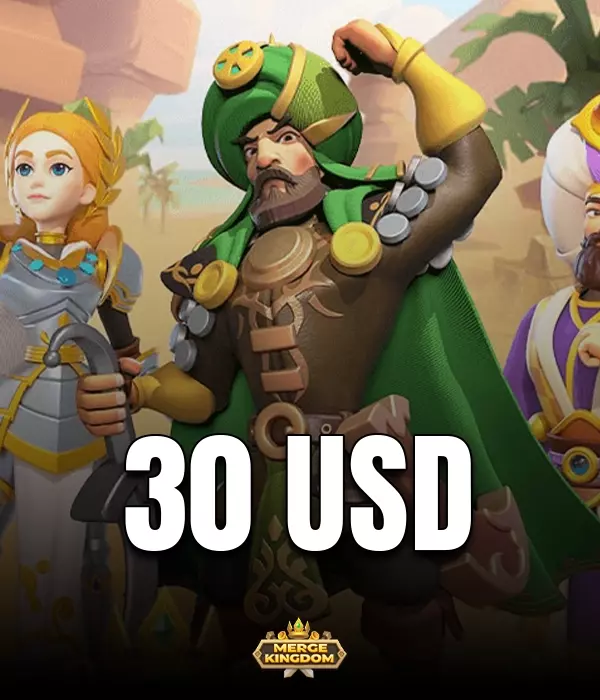 Merge Kingdom Warlords $30