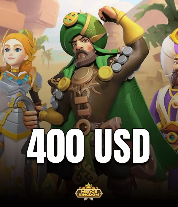 Merge Kingdom Warlords $400