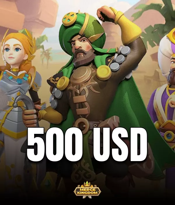 Merge Kingdom Warlords $500