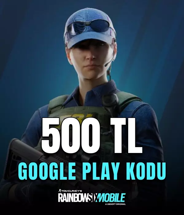 Rainbow Six Mobile 500 TL Google Play Hediye Kodu