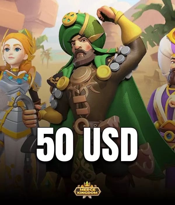 Merge Kingdom Warlords $50