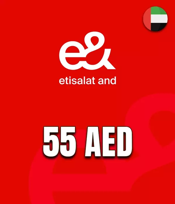 Etisalat Prepaid Card 55 AED