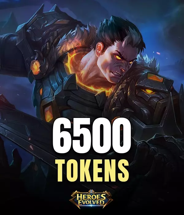 Heroes Evolved - 6500 Tokens