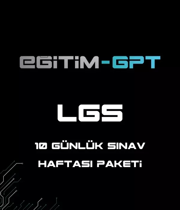 EğitimGPT LGS  DENEME PAKETİ