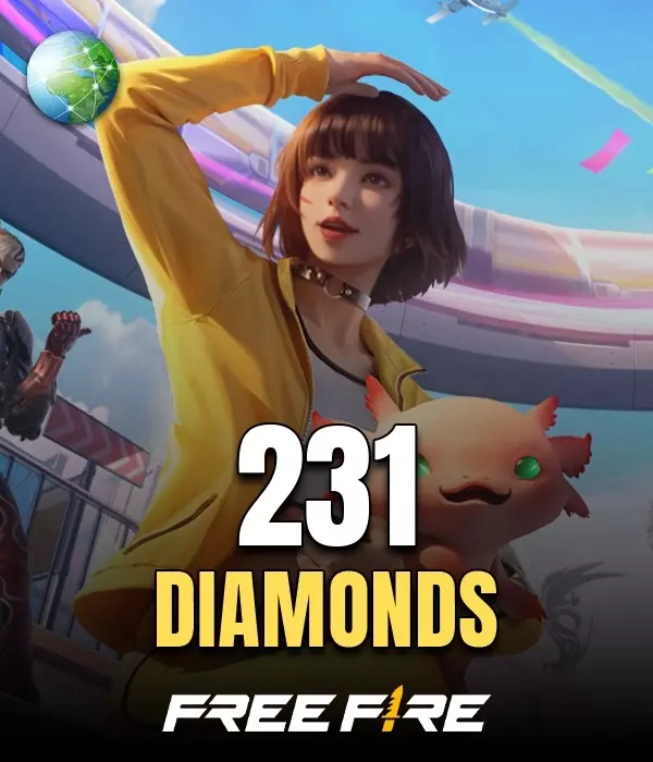 Free Fire 210 + 21 Diamond MENA