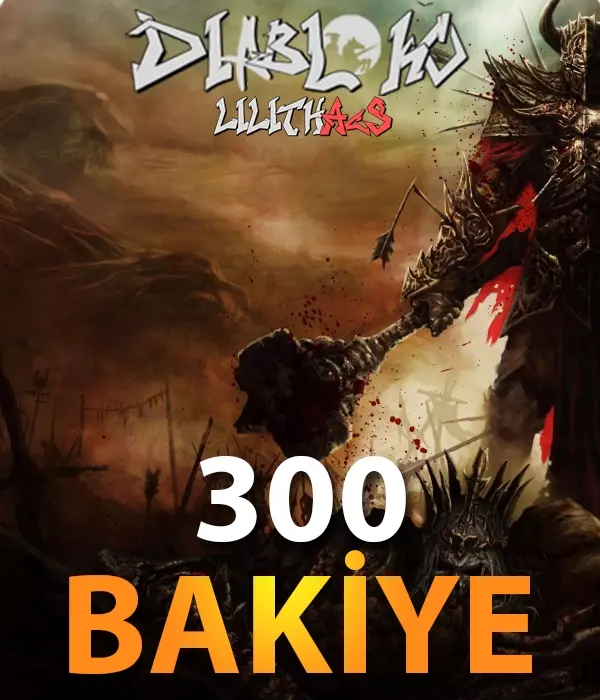 DiabloKO 250 TL Bakiye + 50 TL Bonus Bakiye