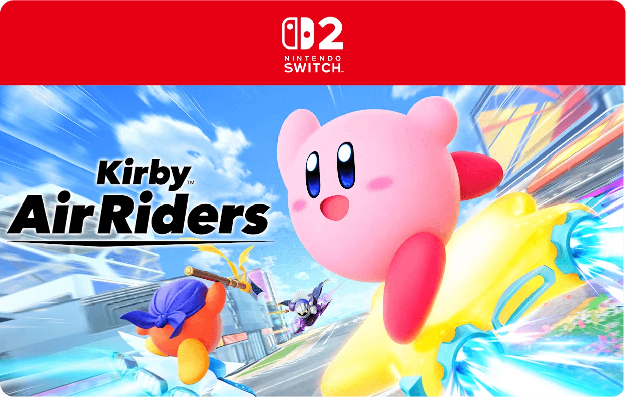 Kirby Air Riders Dijital Kod -Switch 2- ABD Bölgesi
