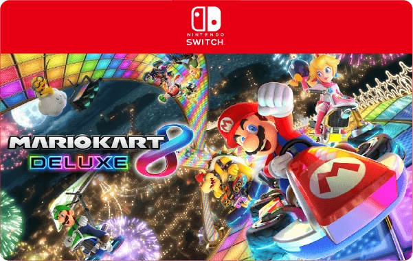 Mario Kart  8 Deluxe Dijital Kod -Switch 1- ABD Bölgesi