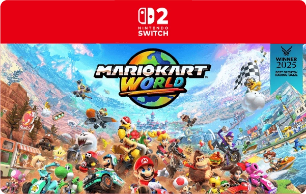 Mario Kart  World Dijital Kod -Switch 2- ABD Bölgesi
