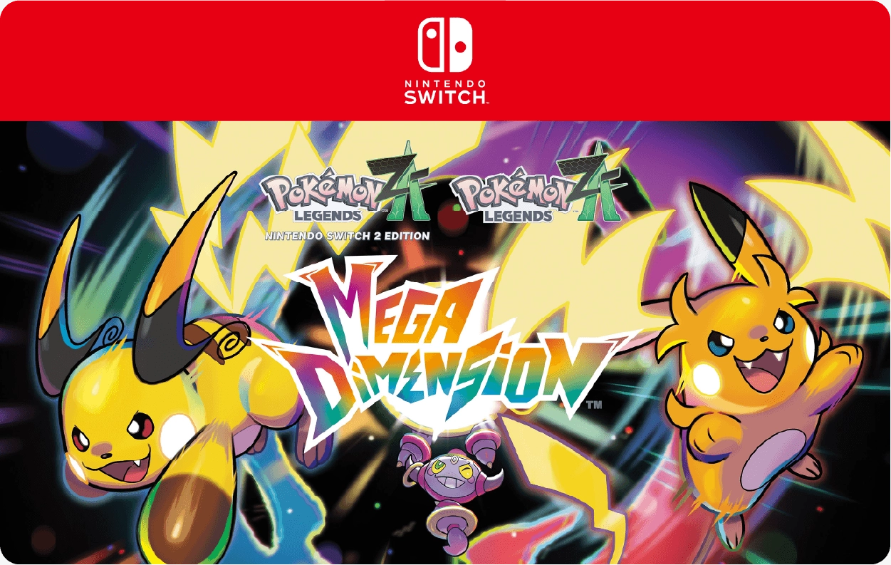 Pokémon Legends: Z-A Mega Dimension DLC Dijital Kod -Switch 1- ABD Bölgesi