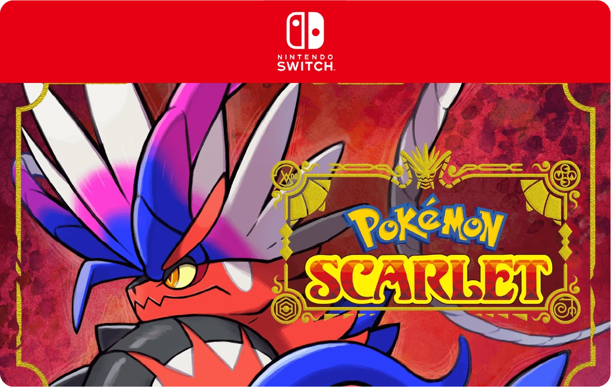 Pokémon Scarlet Dijital Kod -Switch 1- ABD Bölgesi